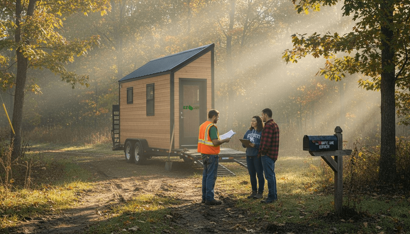 Choose the best tiny home delivered in Kentucky and Ohio