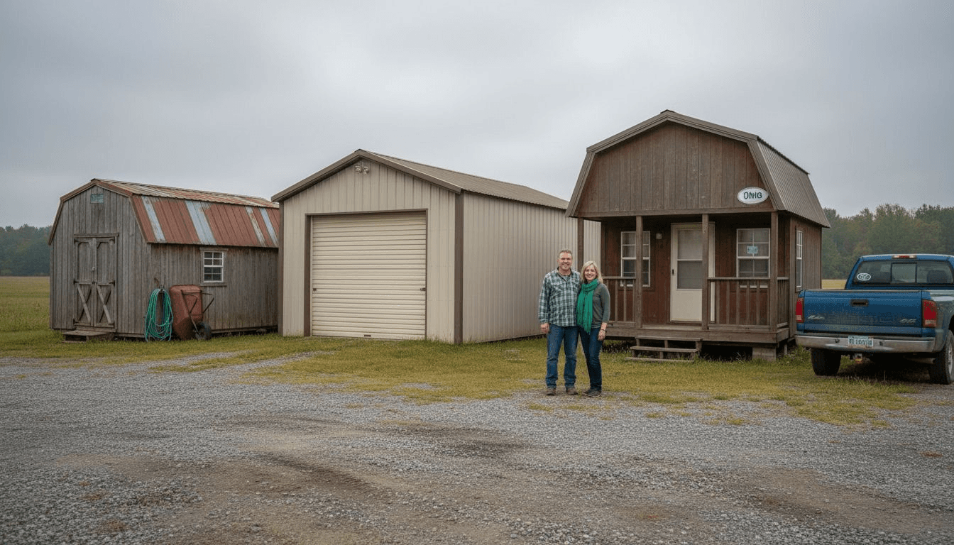 Types of portable buildings: affordable KY & OH options