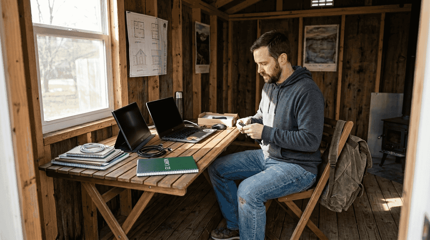 Portable office setup guide for remote workers in KY and OH