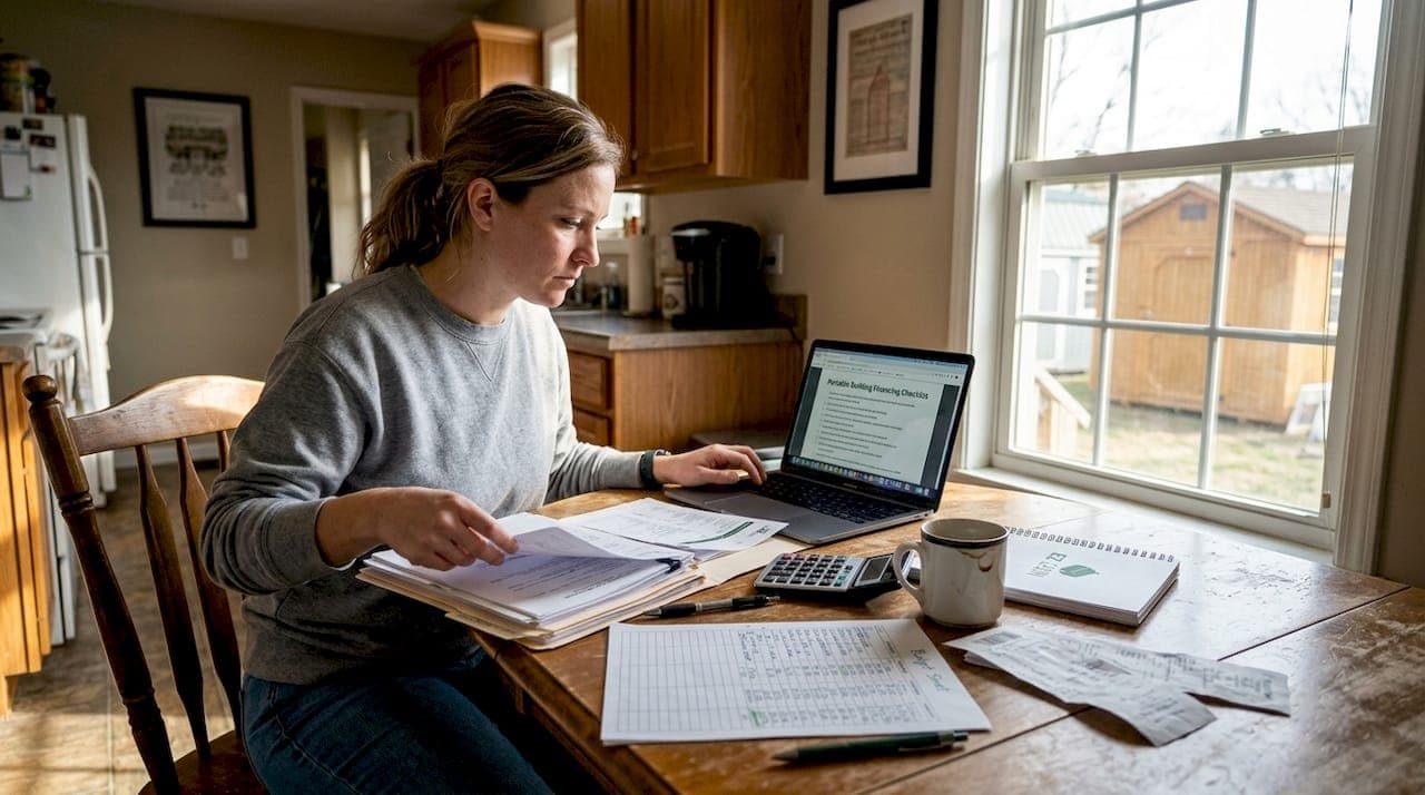 Finance a portable building in KY & OH: 73% approved