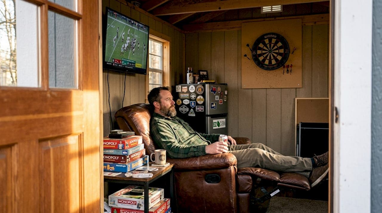 Top benefits of portable man caves for outdoor living