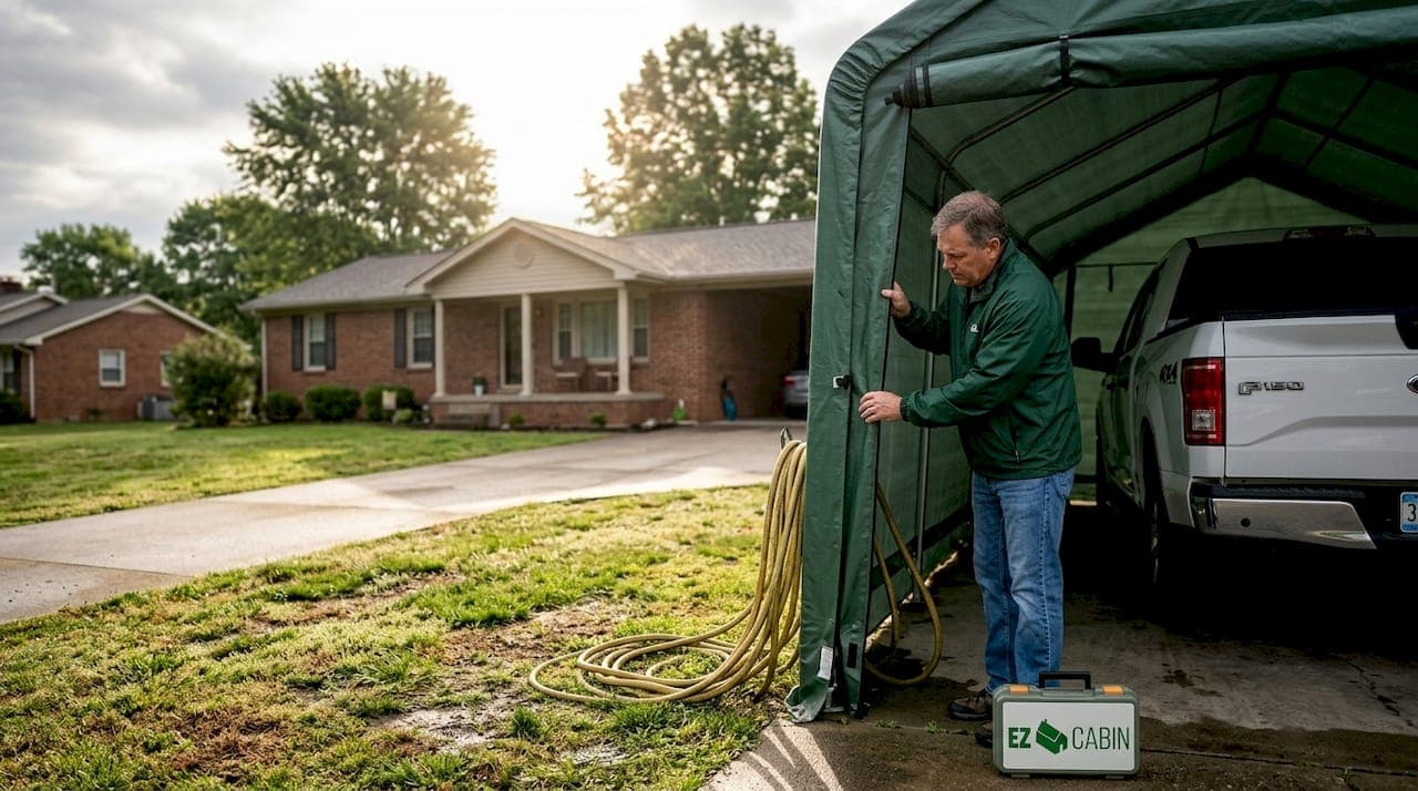 Top portable garages for Kentucky & Ohio homes: best picks