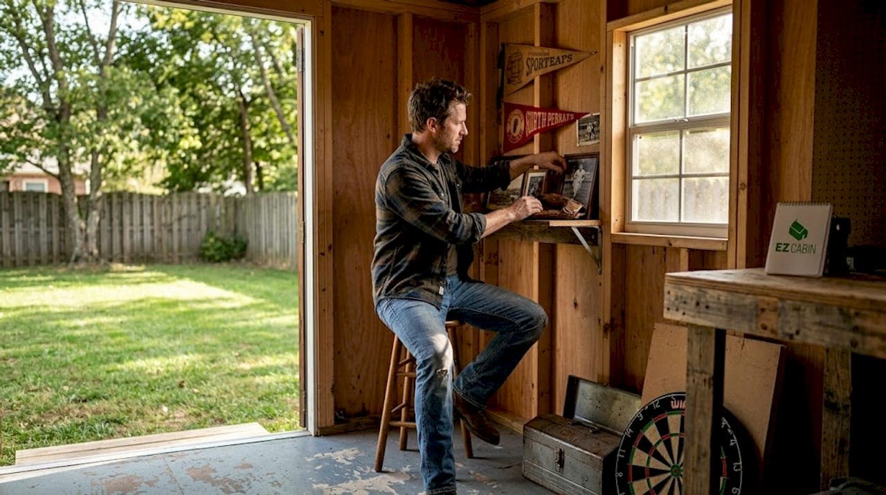 Build your dream man cave: portable shed ideas for KY & OH