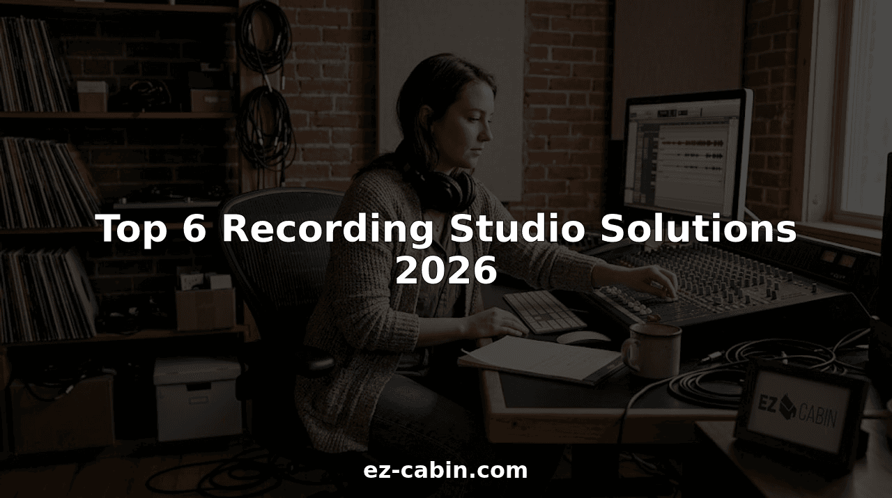 Top 6 Recording Studio Solutions 2026