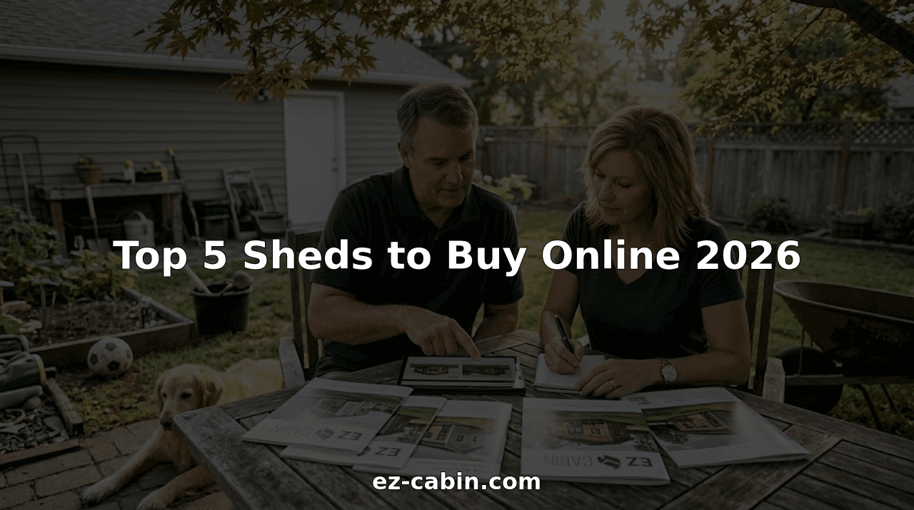 Top 5 Sheds to Buy Online 2026