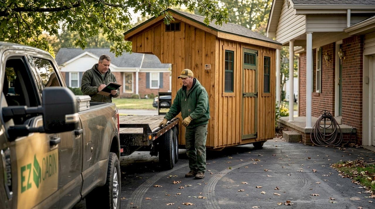 Shed delivery in KY & OH: Fast, affordable options
