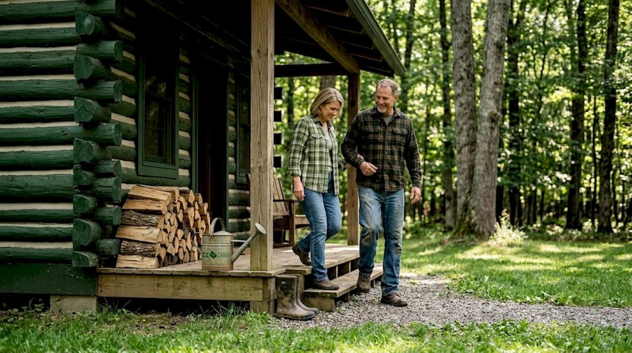 How to build an off-grid cabin in Kentucky or Ohio